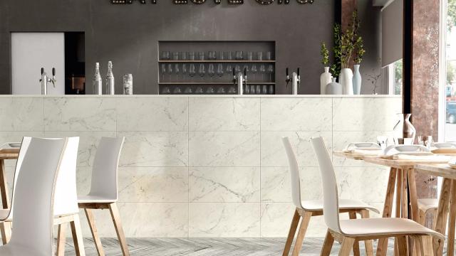 Classic 2.0 12 x 24 Floor & Wall Tile in Bianco Carrara